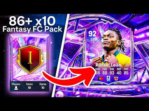 86+ x10 FANTASY FC RANK 1 REWARDS! 🚨 FC 26 Ultimate Team