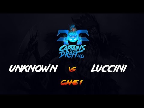 Unknown vs Luccini Game 1- Captain's Draft 4 - SA Qualifiers