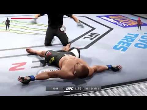 Mike Tyson vs Junior dos Santos ps4