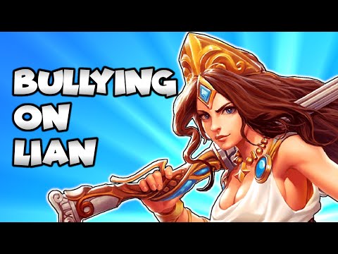 LIAN on THIS MAP is NOT Fair - Paladins RANKED Grandmaster Gameplay