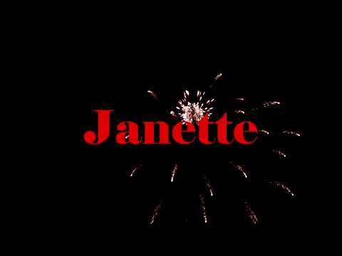 Happy Birthday Janette - Geburtstagslied für Janette