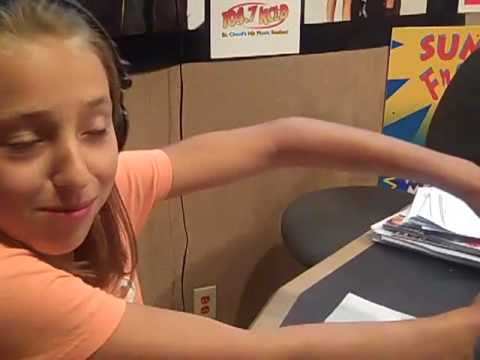 Eating Cow Tongue for Justin Beiber Tickets on 104-7 KCLD!!