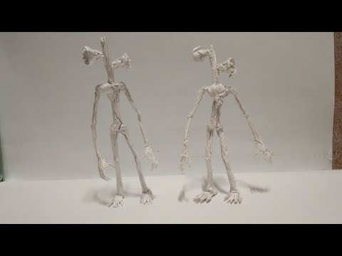 Remaking of paper Siren Head ( and ya know ... A tutorial .... Maybe)