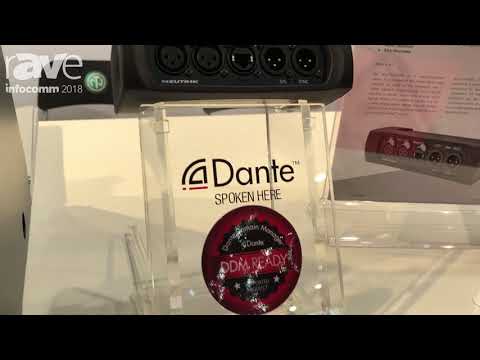 InfoComm 2018: Neutrik Features NA2-IO-DLINE Dante Box