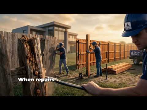 Fencing - Replace Or Repair