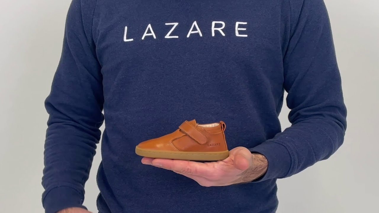Les semelles souples des chaussures premiers pas Lazare