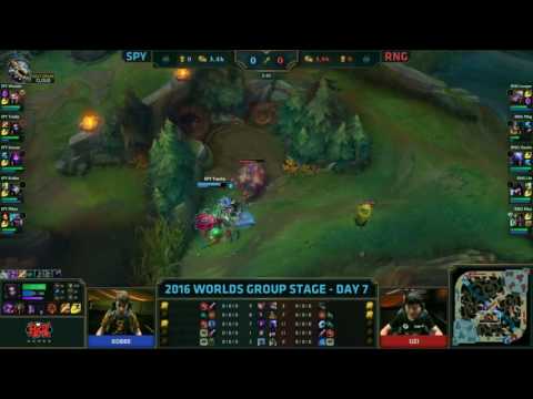 SPY vs RNG | World Championship 2016 | Group Stage | Group D | Day 7