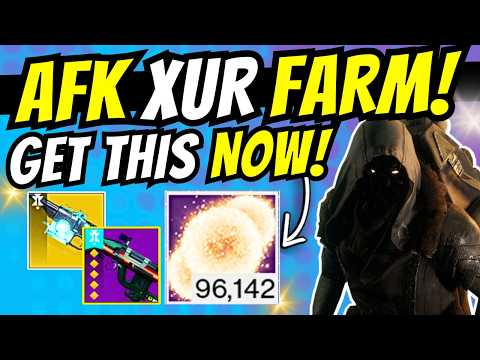 XUR HAS AFK FARM WEEK! (DO ASAP) New UNOBTAINABLE Destiny 2 Weapon ROLL & Exotic Loot Review Feb 6th