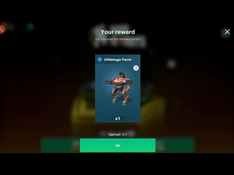 I won Gift Bringer Fenrir 😍