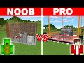 NOOB Vs PRO PRISON BREAK BUILD CHALLENGE