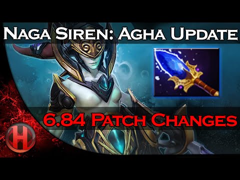 6.84 Patch Changes Dota 2 - Naga Siren Aghanim's Scepter Update