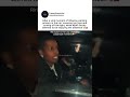 Rihanna’s “covering her face and turning off the car light for privacy” #rihanna