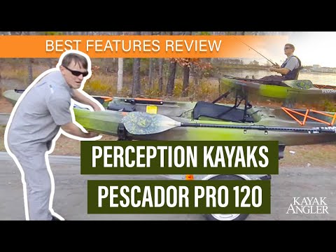Perception Kayaks' Pescador Pro 120 Fishing Kayak Specs & Features Review and Walk-Around
