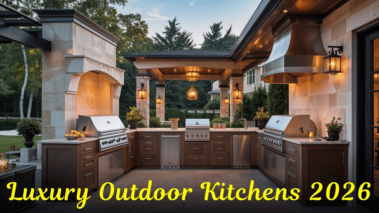 Luxury Outdoor Kitchens 2026 – Stunning Al Fresco Cooking Spaces