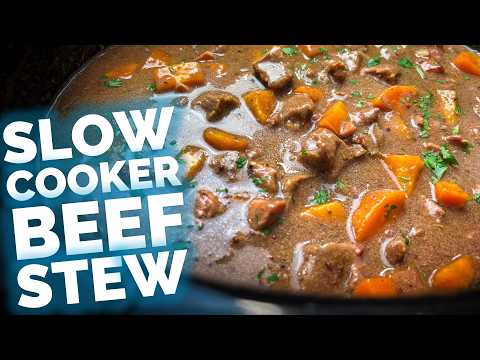Slow Cooker Beef Casserole: Carbonnade Flamande, Belgian Stew Magic 🇧🇪