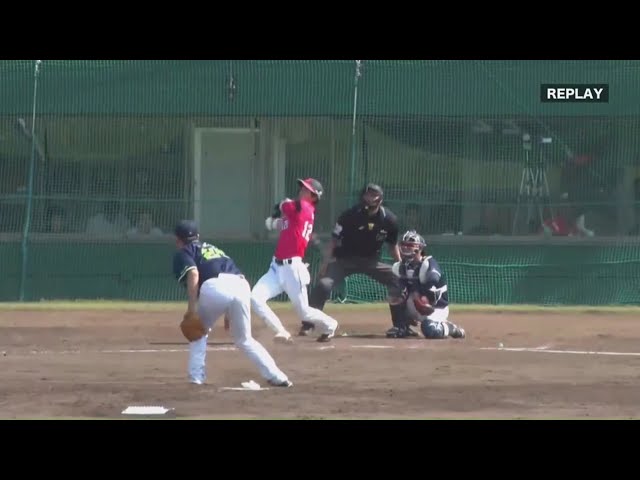 【ファーム】マリーンズ・和田 豪快なスイングでライトスタンドへのホームラン‼ 2019/5/11 M-S(ファーム)