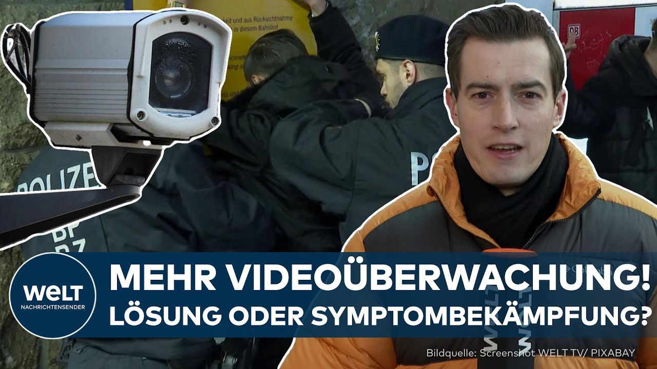 GEWALT AN BAHNHÖFEN: „Da beunruhigen diese Zahlen“ – Videoüberwachung als Ausweg?