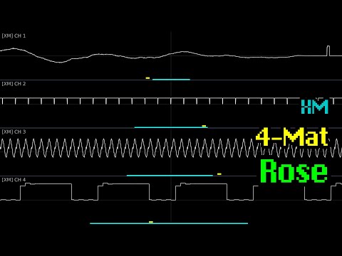 4-Mat - "Rose" (XM, 2006) [Oscilloscope Visualization]
