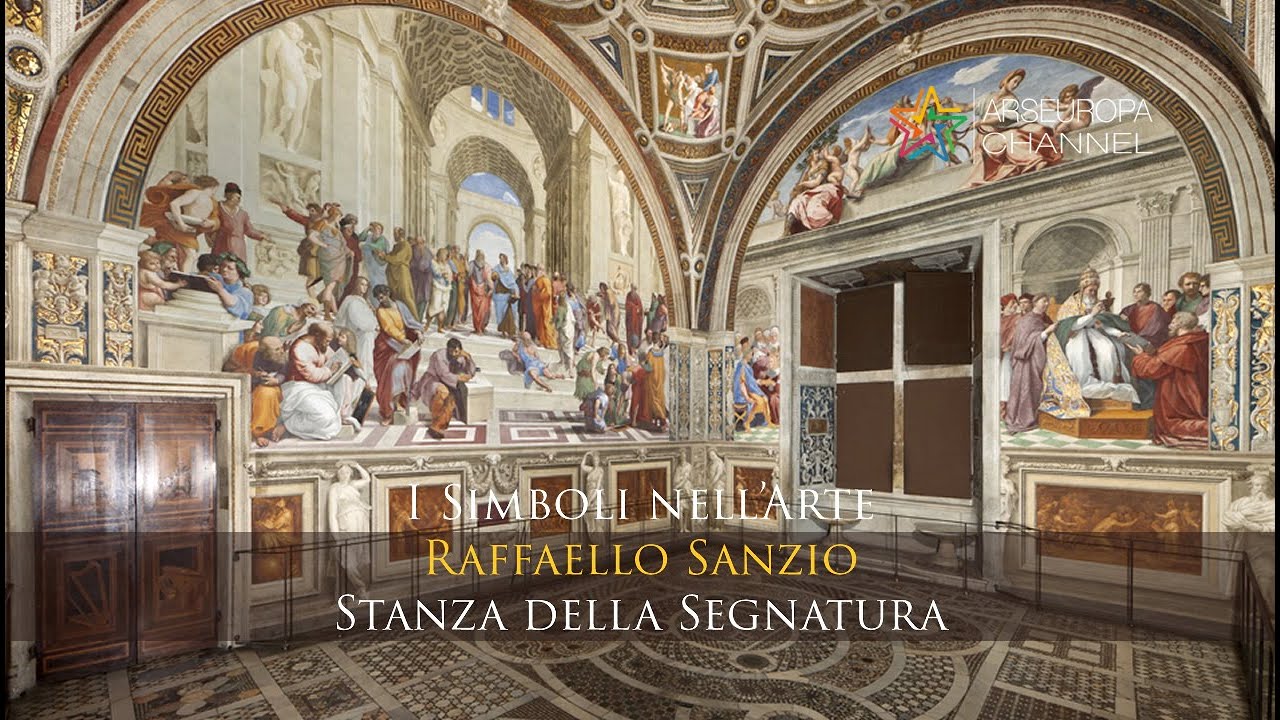 Simbologia della Stanza della Segnatura - Raffaello - I SIMBOLI NELL'ARTE