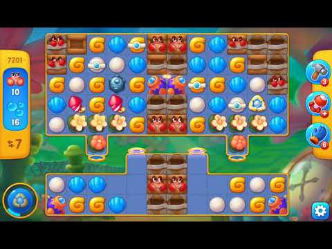 Fishdom 2021 - Level 7201   #playrix #fishdom #gaming