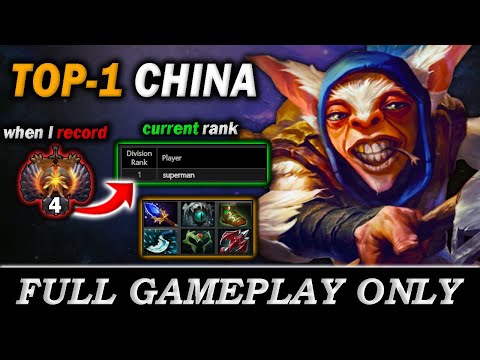NEW CHINA TOP-1 Superman, when i record he was rank 4 but now he is RANK-1 -Full Gameplay Meepo #322