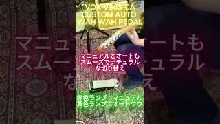 Video thumbnail for 【こんなオートワウ欲しかった!!】VOX V863-CA 【CUSTOM AUTO WAH WAH PEDAL】#shorts #vox #wah #autowah by Hoochies SidePark