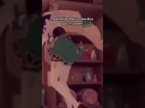 Venti's POV when people in Mondstadt praying to the anemo archon for wealth