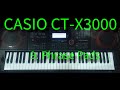 Casio CT X3000 9 Phrase Pads