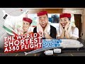 The World's SHORTEST A380 Flight - Just 40 minutes!