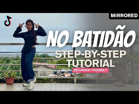 No Batidão STEP BY STEP Dance Tutorial (Explained) | Easy to Follow for Beginners