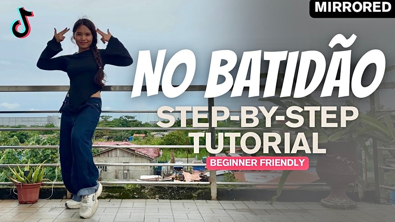 No Batidão STEP BY STEP Dance Tutorial (Explained) | Easy to Follow for Beginners