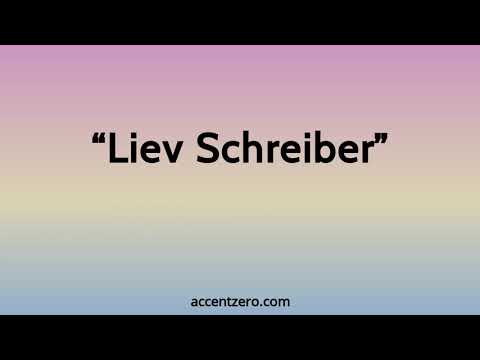 Pronounce "Liev Schreiber" - Brazilian accent vs. native U.S.
