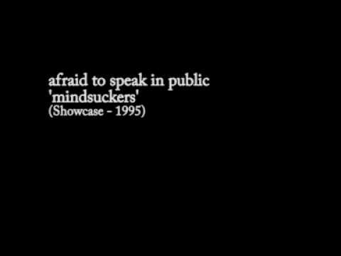 Afraid To Speak In Public - mindsuckers - 01