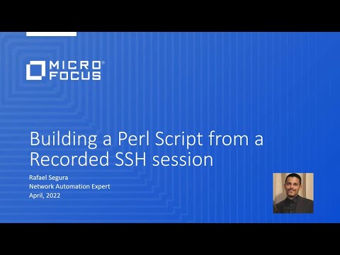 Perl Script Creation from an SSH Session