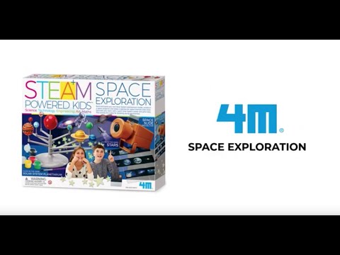 Відео огляд STEAM-набір «Дослідження космосу» 00-05537, 4M