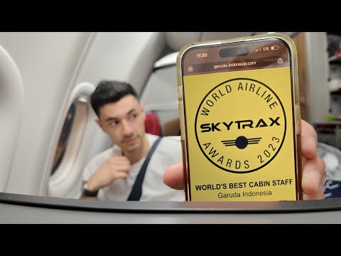 Kelas Bisnis Garuda A330neo dan Mesin Uang Rahasia SkyTrax