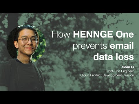 How HENNGE One Prevents Email Data Loss