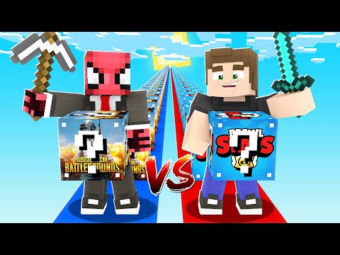 PUBG VS BRAWL STARS ŞANS BLOKLARI! 🆚 - Minecraft