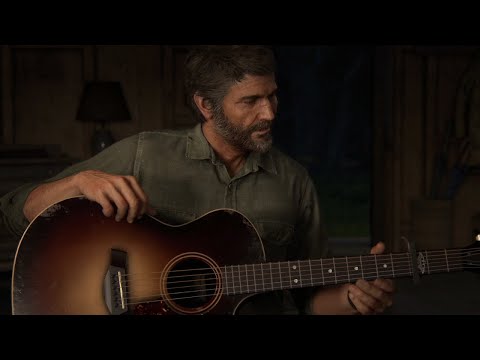 THE LAST OF US 2 - Joel Plays Guitar For Ellie / Joel Sings To Ellie