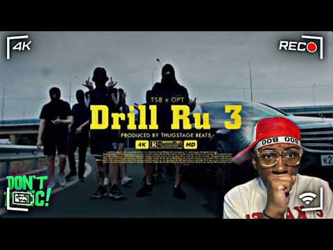 THIS TUFF!! TSB ft. OPT - DRILLRU 3 (Official Video) #russiandrill REACTION!!