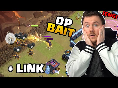 CRAZY BAIT from PENTA with OP Base + Link | GCC Finals | #clashofclans