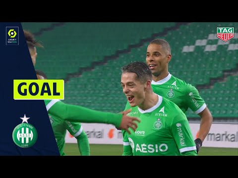 Goal Romain HAMOUMA (19' - AS SAINT-ÉTIENNE) AS SAINT-ÉTIENNE - PARIS SAINT-GERMAIN (1-1) 20/21