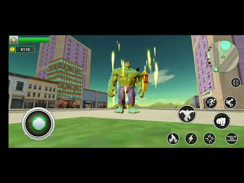 New Monster  superhero crime city battle- big monster hulk city fiting game- android game SD part 2