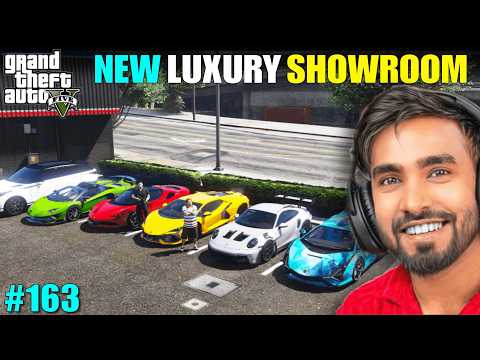 MICHAEL PURCHASED NEW LUXURY CAR SHOWROOM IN GTA 5 | TECHNO GAMERZ GTA 5 GAMEPLAY #163