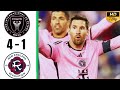 MESSI DOUBLE GOAL 🎯 - Inter Miami vs New England 4 -1 -All Goals & Highlights - 2024