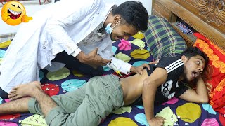 INJECTION VIDEO | TRY TO NOT LAUGH CHALLENGE Must Watch New Funny Video | Whatsapp Funny Videos