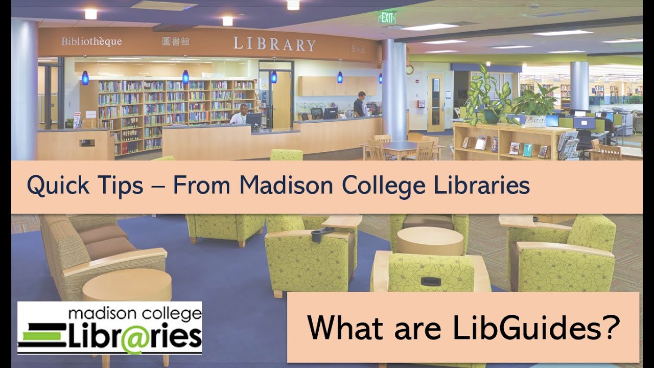 LibGuides- Quick Tip