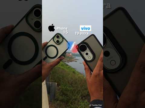 Vivo T3 Ultra vs iphone 15 Zoom Comparison #zoom #iphone #vivo #shorts #viralshort