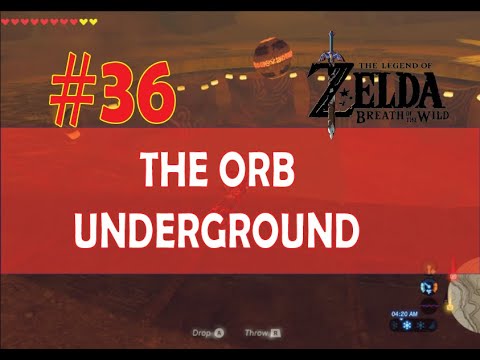 #36 zelda breath of the wild zelda ex champion urbosa song throw the orb underground