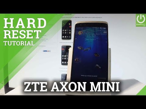 ZTE Axon Mini Hard Reset / Restore Android / Master Reset